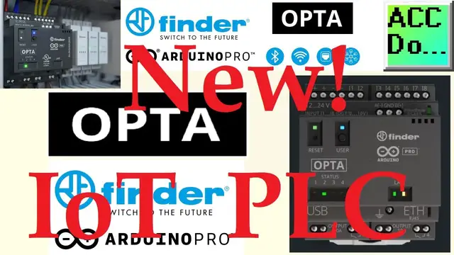 Video thumbnail for New Arduino Opta IoT PLC
