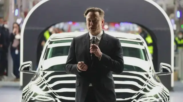 Video thumbnail for  Elon Musk Tesla Tweet