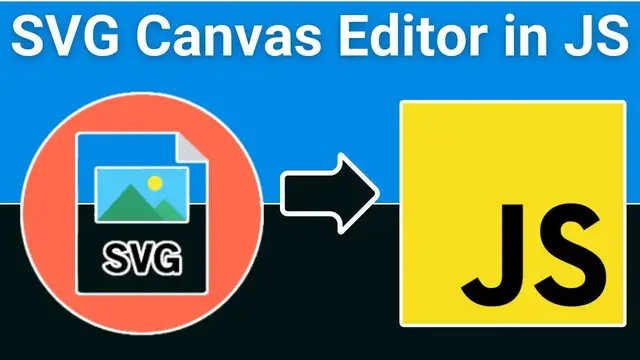 Video thumbnail for Build a SVG Canvas Editor in Browser to Export Text, Graphics & Images to SVG & PNG in Javascript