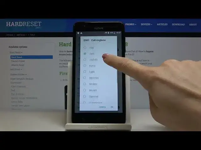 Video thumbnail for How to Switch Ringtone on myPhone Fun 8 – Ringtone Collection