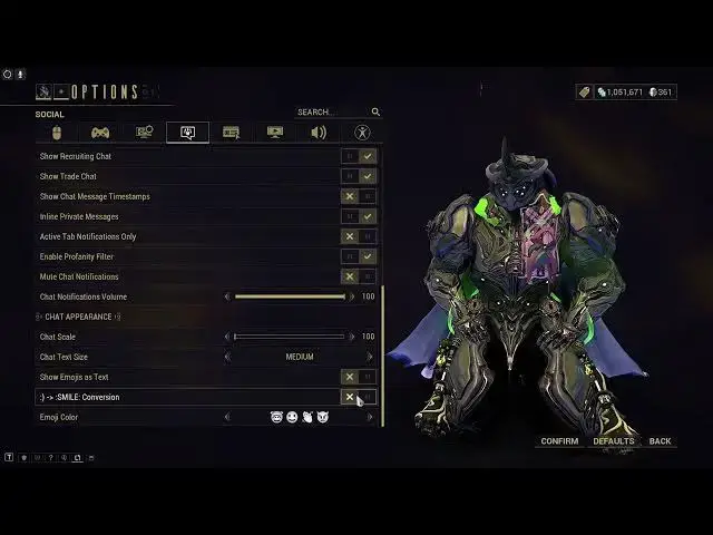 Video thumbnail for How To Customize Chat Appearance In Warframe