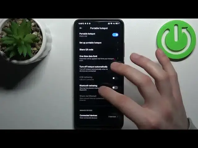'Video thumbnail for How to Enable and Configure the Portable Hotspot on a POCO C50 - WiFi Hotspot'