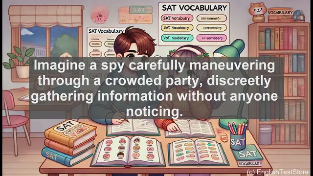 Video thumbnail for 5000 Must Know SAT Vocabulary - Understanding 'Covert': The Art of Secrecy in Language