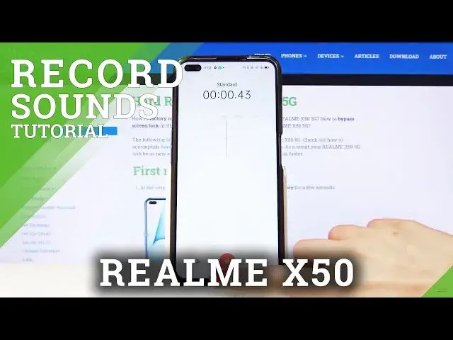 'Video thumbnail for How to Record Sounds in Realme X50 5G – Use Voice Recorder'