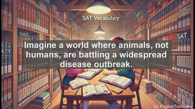Video thumbnail for 5000 Must Know SAT Vocabulary - Epizootic: Understanding Animal Disease Outbreaks