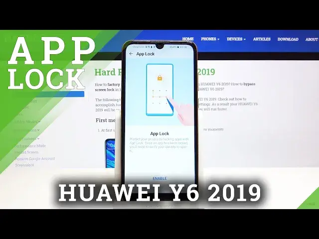 Video thumbnail for How to Lock App Using Password in Huawei Y6 2019 – Set Up App Lock