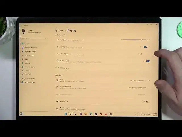 'Video thumbnail for How To Enable & Disable Night Light On Microsoft Surface Pro 9'
