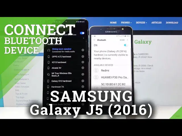 Video thumbnail for How to Connect SAMSUNG Galaxy J5 2016 with Device via Bluetooth – Bluetooth Connection