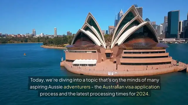 Video thumbnail for Australia Visa Processing Times 2024 Latest Processing Times For All Australia Visas