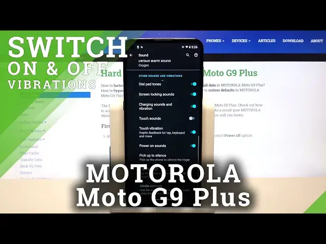 'Video thumbnail for MOTOROLA Moto G9 Plus Vibration Option – Change Vibration Settings'