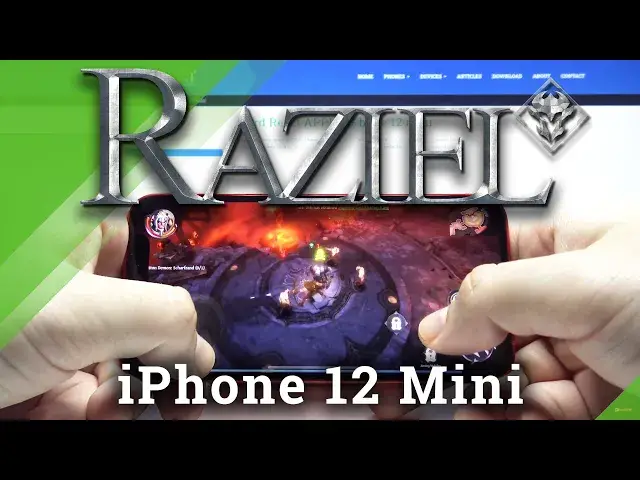 'Video thumbnail for Raziel: Dungeon Arena on Apple iPhone 12 mini - Gaming Performance Checkup'