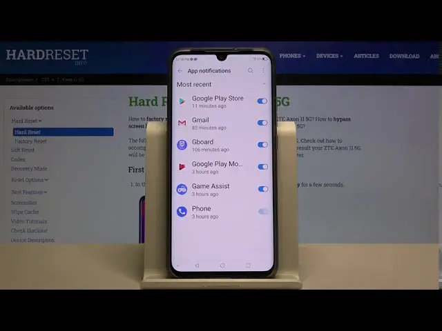 Video thumbnail for How to Personalize Notifications on ZTE Axon 11 5G - Manage Alerts