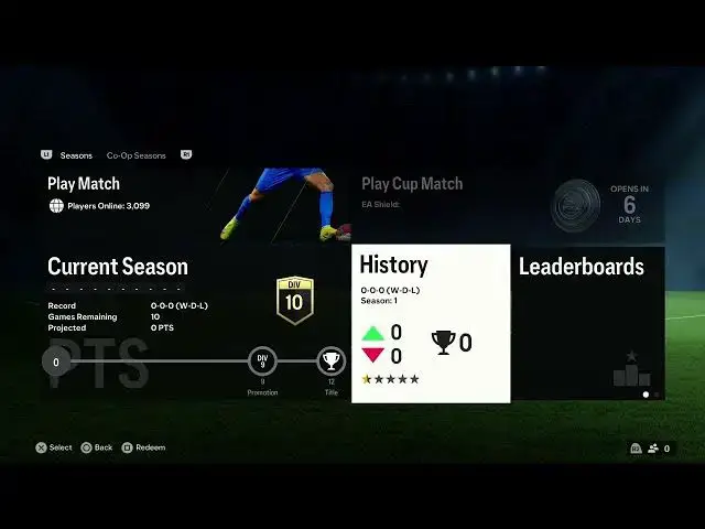 Video thumbnail for How To Check Season Games Record In FC 24 ( FIFA 24 )