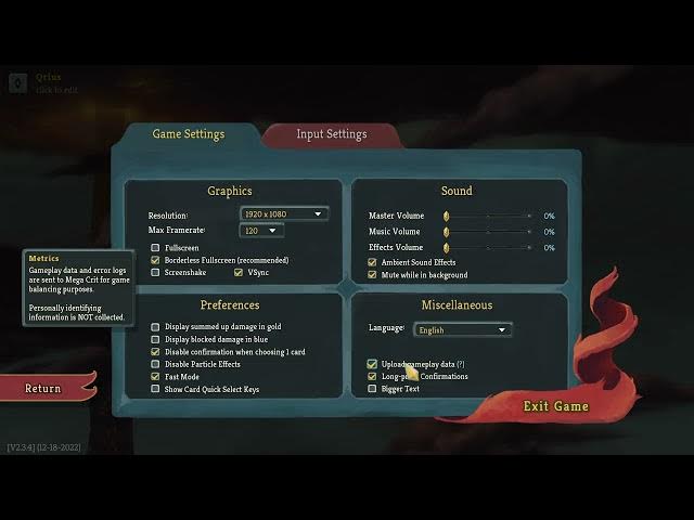 Video thumbnail for Slay The Spire - How to Enable/Disable Upload Game Data