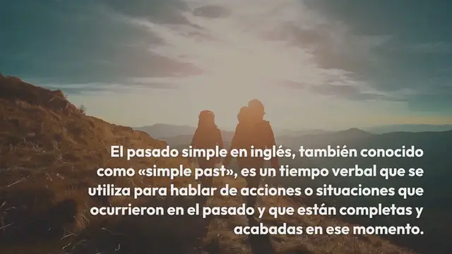 Video thumbnail for Past simple inglés: cómo usar el past simple en inglés