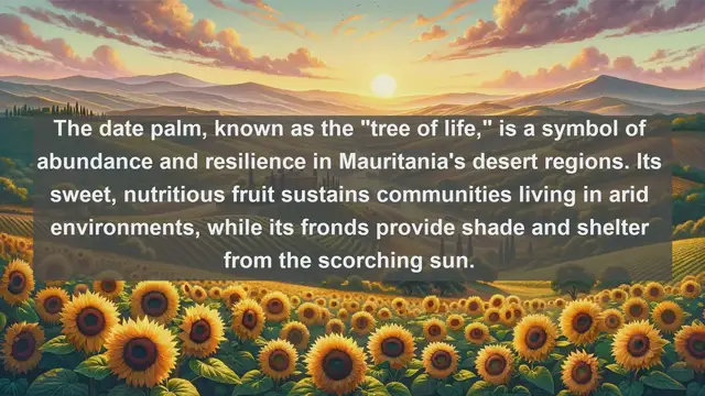 Video thumbnail for Exploring Mauritania's Natural Diversity: Top 10 Native Flora