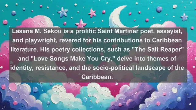 Video thumbnail for Exploring Saint Martin's Literary Icons: Top 10 Renowned Writers from the Caribbean Island