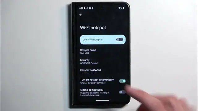 Video thumbnail for How to Activate & Set Up Portable Hotspot on Google Pixel Fold