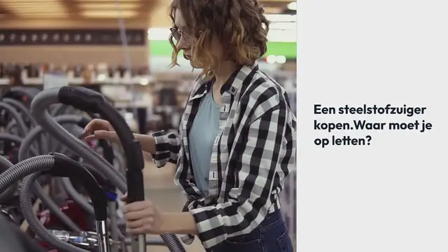 Video thumbnail for Een steelstofzuiger kopen. Waar moet je op letten?