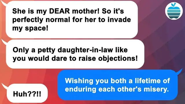 'Video thumbnail for Apple Hubby let his mom move in with us, adding stress to our relationship'