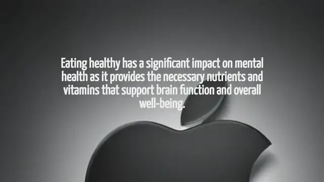 Video thumbnail for How Does Eating Healthy Affect Your Mental Health