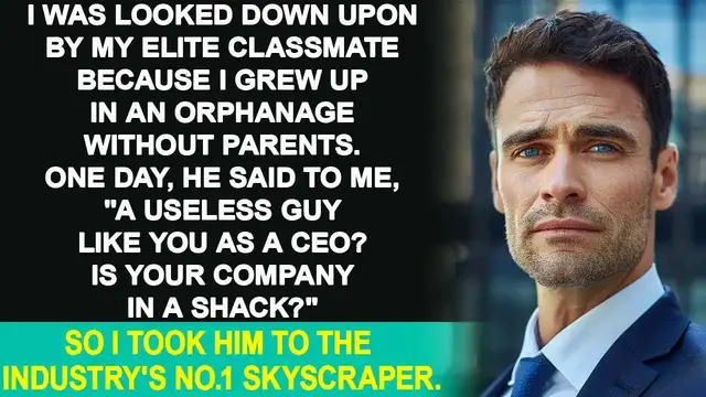 'Video thumbnail for I was looked down on by my elite classmate. He said, 'a useless guy like you as a CEO_' so then I...'