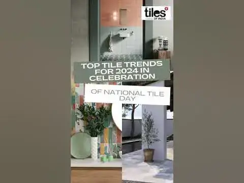 Video thumbnail for 10 Top Tile Trends For 2024 in Celebration of National Tile Day    #interiordesign  #tileart #design