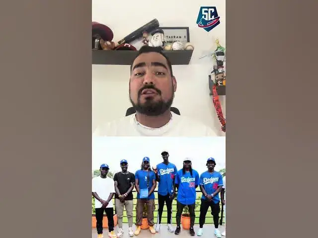 Video thumbnail for Dodgers hacen historia y firman prospecto de Sudán del Sur