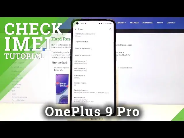 'Video thumbnail for How to Check IMEI & Serial Number in OnePlus 9 Pro – IMEI & SN Info'