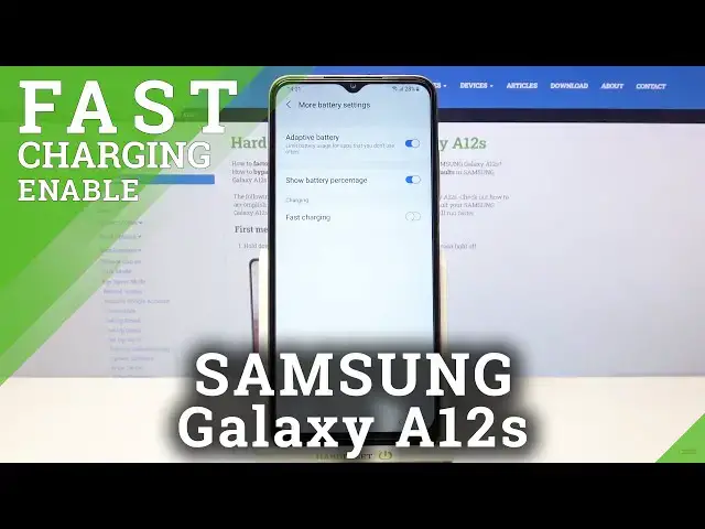 'Video thumbnail for How to Turn off Fast Charging on SAMSUNG Galaxy A12s'