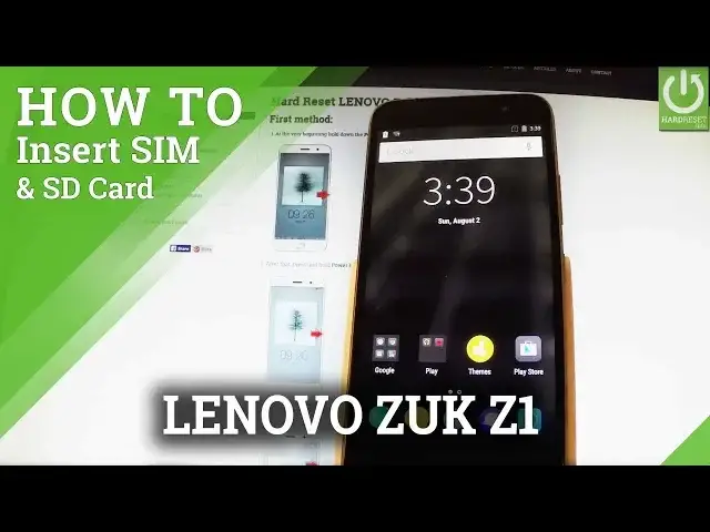 'Video thumbnail for How to Install Nano SIM in LENOVO Zuk Z1 - Insert Micro SD'