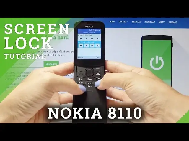 'Video thumbnail for How to Add Screen Lock to Nokia 8110 4G - Screen Protection'