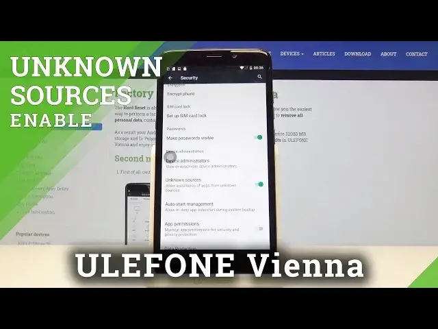 Video thumbnail for How to Allow App Installation in ULEFONE Vienna – Enable Unknown Sources