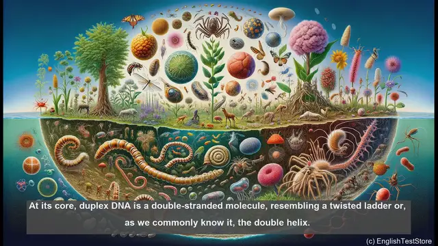 Video thumbnail for Duplex DNA in biology - meaning, definition and examples