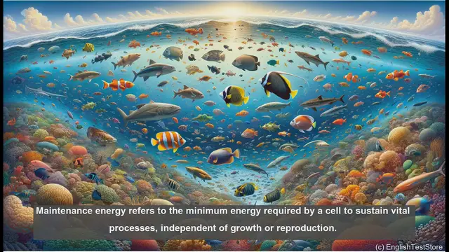Video thumbnail for Maintenance energy in biology