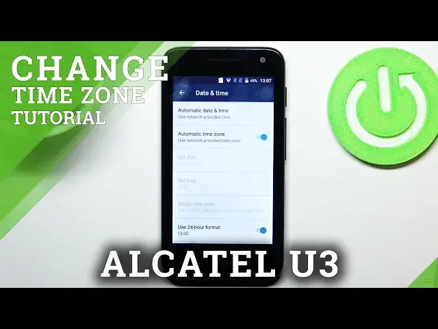 Video thumbnail for How to Open Data and Time Settings in ALCATEL U3 – Set Up Date and Time