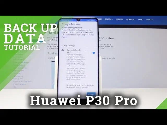 Video thumbnail for How to Enable Google Backup in HUAWEI P30 Pro - Add Google Account