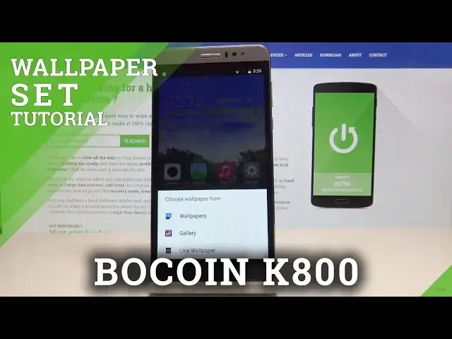 Video thumbnail for How to Change Wallpaper in BOCOIN K800 - Desktop Update