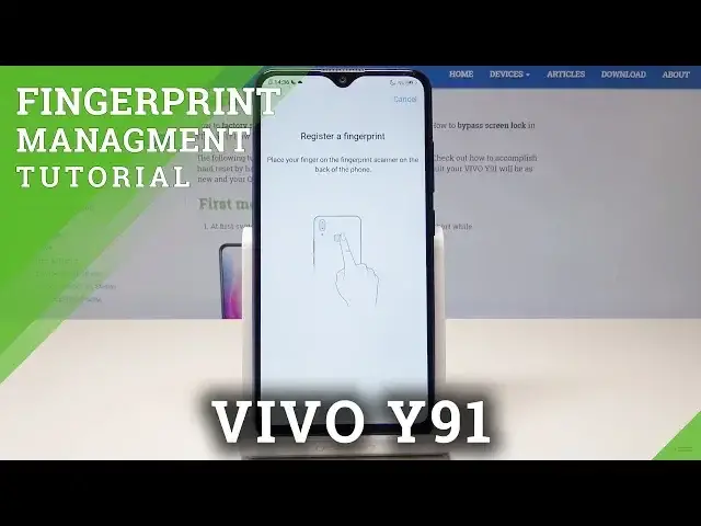 Video thumbnail for How to Add Fingerprint in VIVO Y91 - Set Up Screen Lock