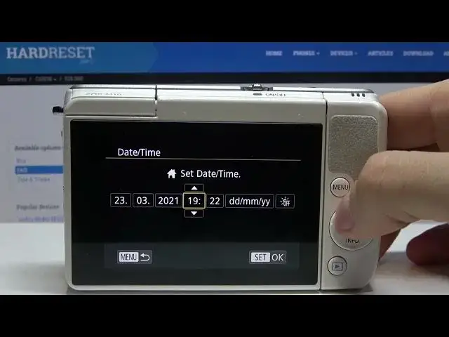 'Video thumbnail for How to Set Time and Date on Canon EOS M Series Mirrorless Camera - Adjust Time on Canon Camera'