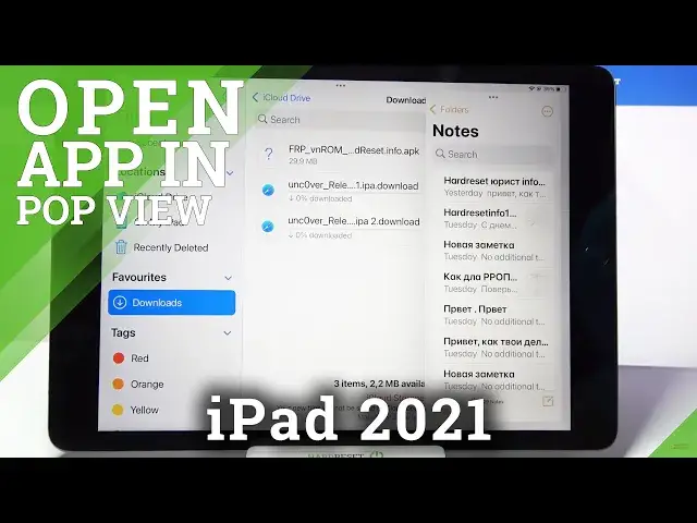 'Video thumbnail for How to Open App in Pop Up View on iPad 2021 – Floating Window'