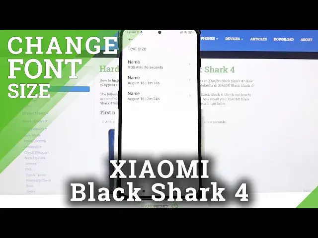 'Video thumbnail for How to Change Font Size on XIAOMI Black Shark 4 - Adjust Font Size'