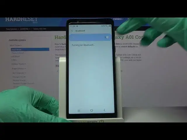 'Video thumbnail for How to Add Bluetooth Device to SAMSUNG Galaxy A01 Core -  Set Up Bluetooth'