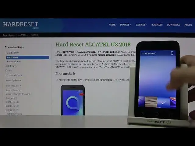 Video thumbnail for Alcatel U3 2018 Static Wallpapers Presentation