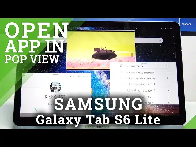 'Video thumbnail for How to Open Apps in Pop Up View on SAMSUNG Galaxy Tab S6 Lite – Floating Windows'