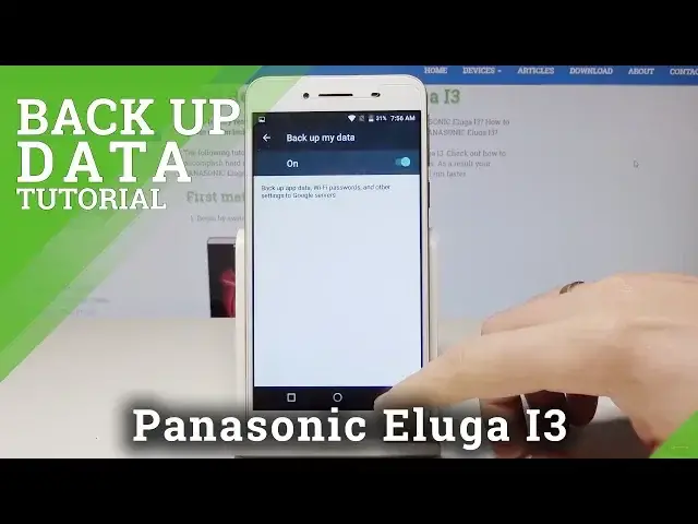 Video thumbnail for How to Backup Data in PANASONIC Eluga I3 - Create Backup Account