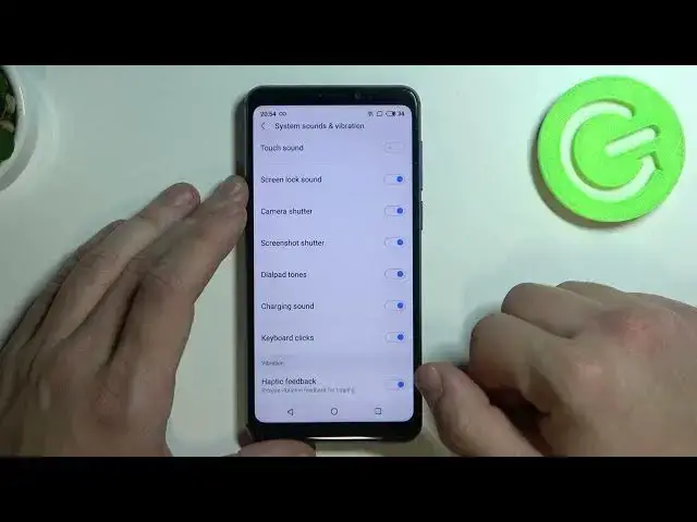 'Video thumbnail for MEIZU M8 and Sound & Vibration Settings - Switch On/Off Touch Vibration'