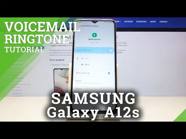 'Video thumbnail for How to Change Voicemail Notification Sounds on SAMSUNG Galaxy A12s'