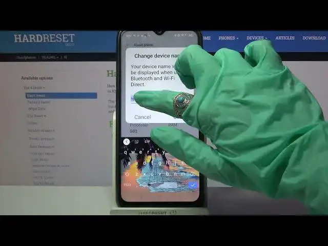 'Video thumbnail for How to Change Device Name on REALME 6i – Rename Device'