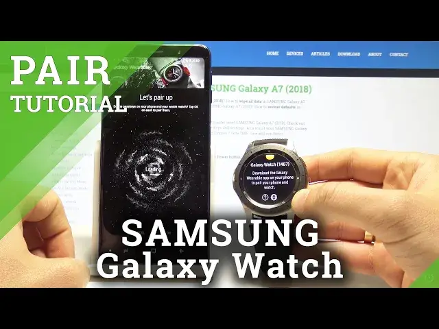 'Video thumbnail for How to Pair Samsung Galaxy Watch with your Phone – Set Up Process'